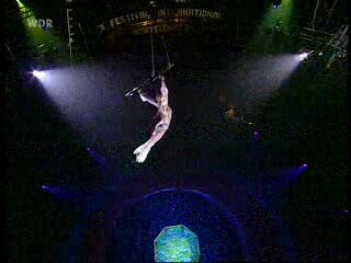 Laura Miller at the Monaco Circus Festival 2005