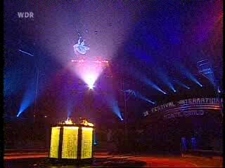 Laura Miller at the Monaco Circus Festival 2005