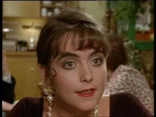 Press Gang - Julia Sawalha soaked by sprinklers