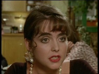 Press Gang - Julia Sawalha soaked by sprinklers