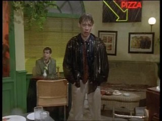 Press Gang - Julia Sawalha soaked by sprinklers