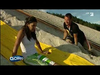 Slip and slide - world record
