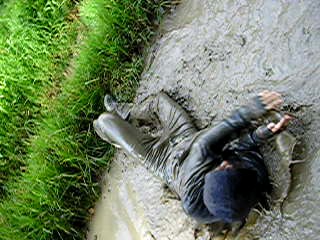 Muddy puddle boy