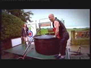 Testing laptops in a Dunk Tank