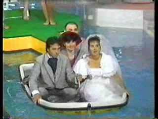 Bob's Your Uncle, Bride hosed, Bride in Pool