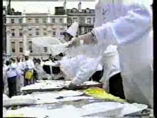 Soap, UK variety shows (s),  Custard Pie Record Attempt