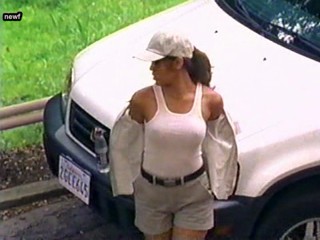 Girl Wetting Her Shirt