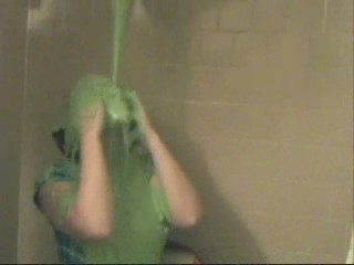 Caitlin slimed (2 scenes)