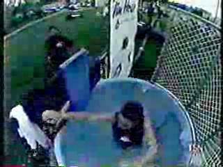 CFL Cheerleaders Dunk Tank