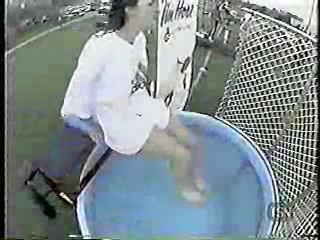 CFL Cheerleaders Dunk Tank