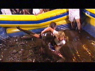 Mixed Mud Wrestling