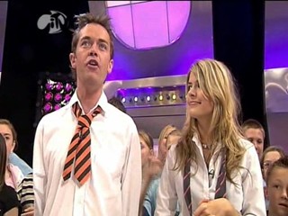 MOM - Male Presenter gets the mess in the face