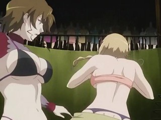 Queen's Blade Episode 3: Mud Wrestling (anime)