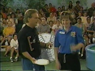 Family Challenge - pie and gunge balloon