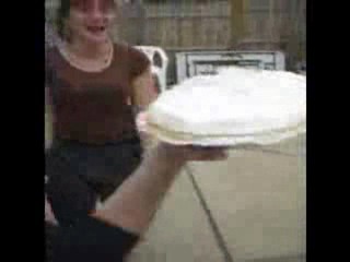 Golgo13 Girl gets pied