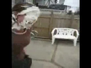 Golgo13 Girl gets pied