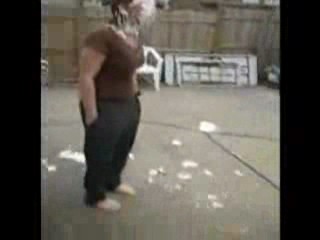 Golgo13 Girl gets pied