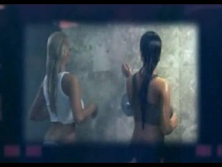 Lucy Pinder and Michelle Marsh - Fotoshooting