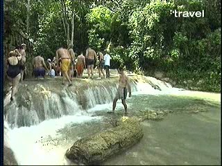 Dunn's River Falls in Jamaica