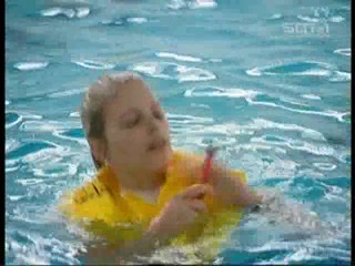 Water rescue simulation