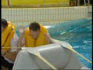 Water rescue simulation