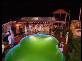 Russian Big Brother pool toss
