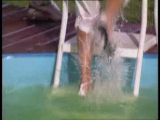 Russian Big Brother pool toss