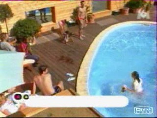 Big Brother pool tosses