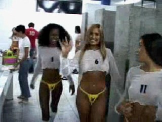 Playboy Brazil futbol shoot