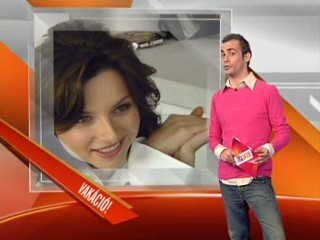 White Shirt in Pool (Hungarian TV)