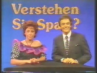 German comedy show,  German travel show.