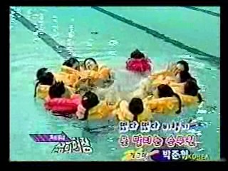 German TV,  Flight Attendant's Pool Training