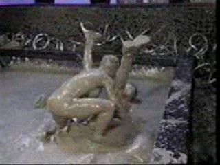 Stacy Keibler & Tylene Buck mud wrestle
