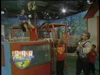 Family Challenge - dunk tank