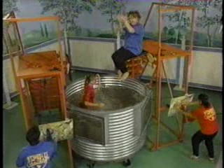 Family Challenge - dunk tank
