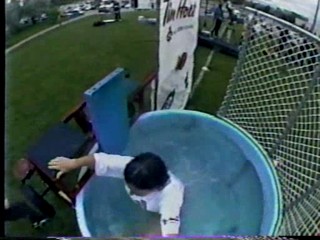 Cheerleader Dunk Tank