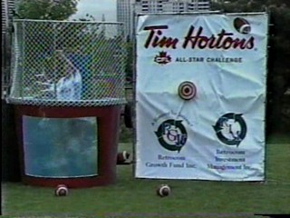 Cheerleader Dunk Tank
