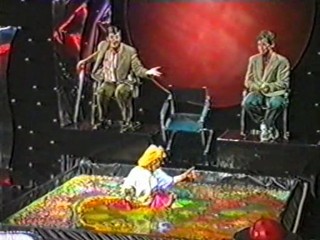 Sarah Greene Gunged on Comic Relief 1991