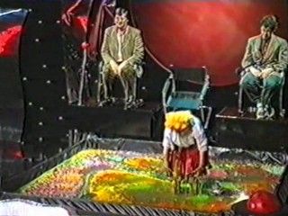 Sarah Greene Gunged on Comic Relief 1991