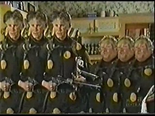 A Man & Women get Covered in Yellow Gunge