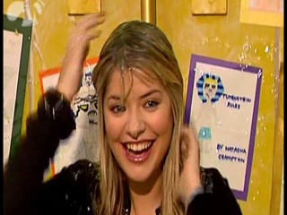 Holly Gunged on a Toilet