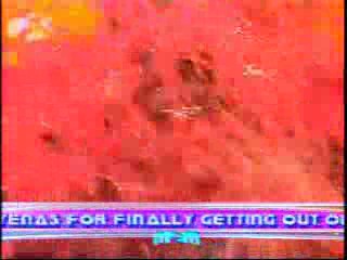 Holly Gunged with Peter Andre