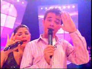 Holly Gunged with Peter Andre