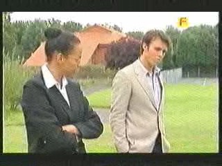 A Girl gets Covered in Shaving Cream