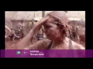 Newsround Tomato Fight in Spain