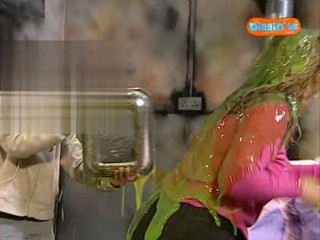 A teacher gets gunged