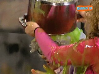 A teacher gets gunged