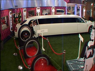 Celebrity Big Brother - Red Carpet Obstacle Course - Clip 1/6