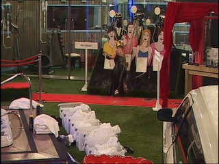 Celebrity Big Brother - Red Carpet Obstacle Course - Clip 2/6