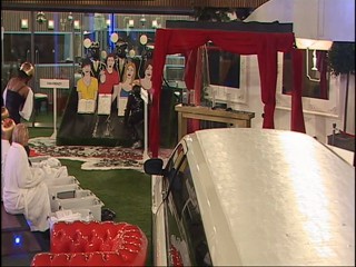 Celebrity Big Brother - Red Carpet Obstacle Course - Clip 4/6